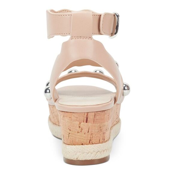 NWT MARC FISHER Womens Beige 1" Platform Fayth Wedge Slingback Sandal 6.5 M - Picture 3 of 5